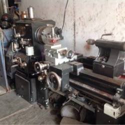 Lathe machine used for in-house component machining